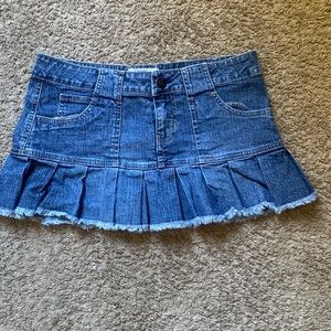 Denim Mini Skirt. brand: Hydraulic
